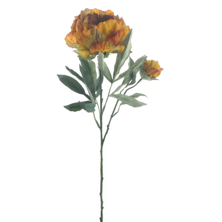 Pivoine artificielle 3 coloris petit prix tergal grossiste