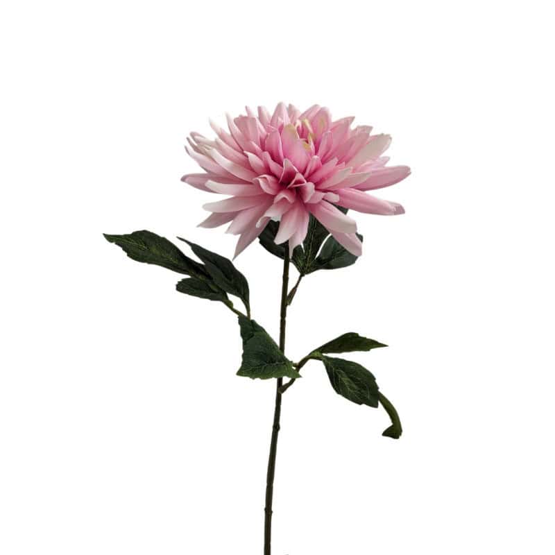 Dalhia artificiel tergal 3 coloris grossiste