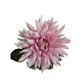 Dalhia artificiel tergal 3 coloris grossiste