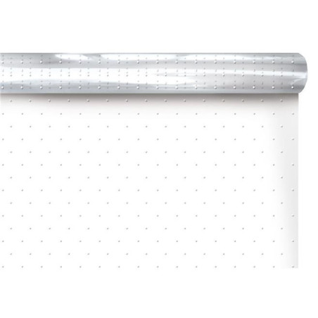 Papier polypro imprimé 35µ 0,80 x 120M Plumetis - Grossiste fleuriste