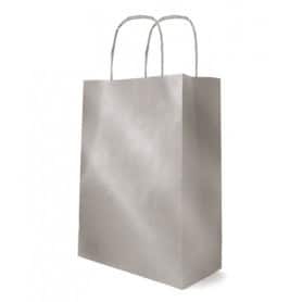 Sac kraft argent x50 emballage grossiste