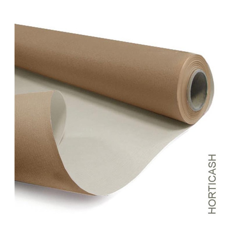 Papier kraft blanchi duo L. 40 m x l. 80 cm - Grossiste pour fleuriste