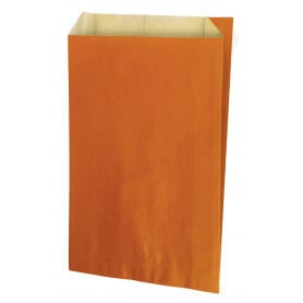 Pochettes kraft orange emballage sac grossiste