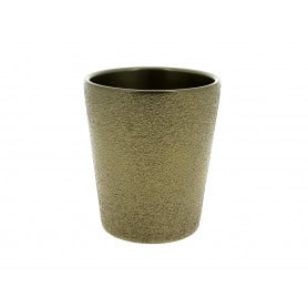 Cache-pot Granité D. 13.5 cm H. 16 cm - Plusieurs coloris - Contenants - Grossiste