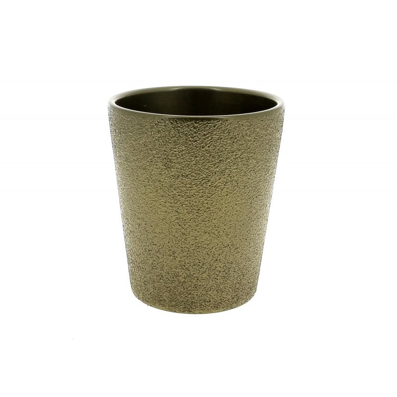 Cache-pot Granité D. 13.5 cm H. 16 cm - Plusieurs coloris - Contenants - Grossiste