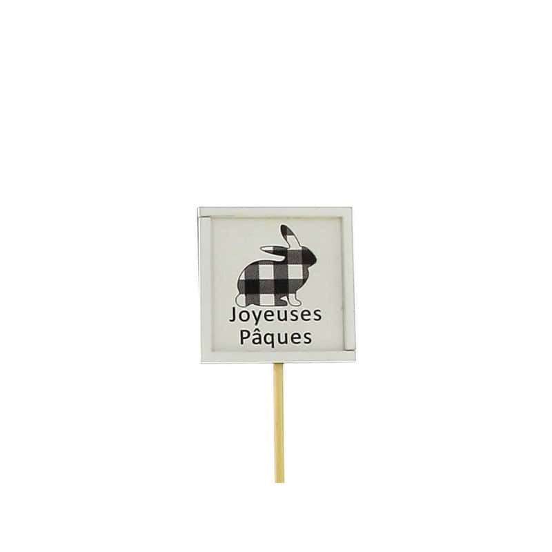Pics joyeuses paques - Grossiste fleuriste - Pics décoratifs - Fournisseur fleuriste Pics joyeuses paques - Grossiste fleuriste - Pics décoratifs - Fournisseur fleuriste