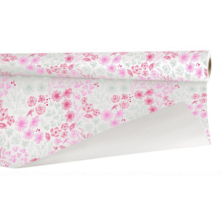 Papier betterave imprimé emballage printemps