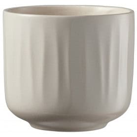 Cache-pot crème vernis 3 tailles - Bargua - Contenants - Grossiste