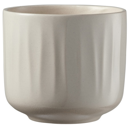 Cache-pot crème vernis 3 tailles - Bargua - Contenants - Grossiste