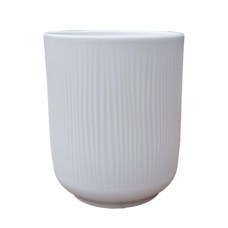 Cache-pot mat D. 13cm H.15cm - Falun - Contenants - Grossiste