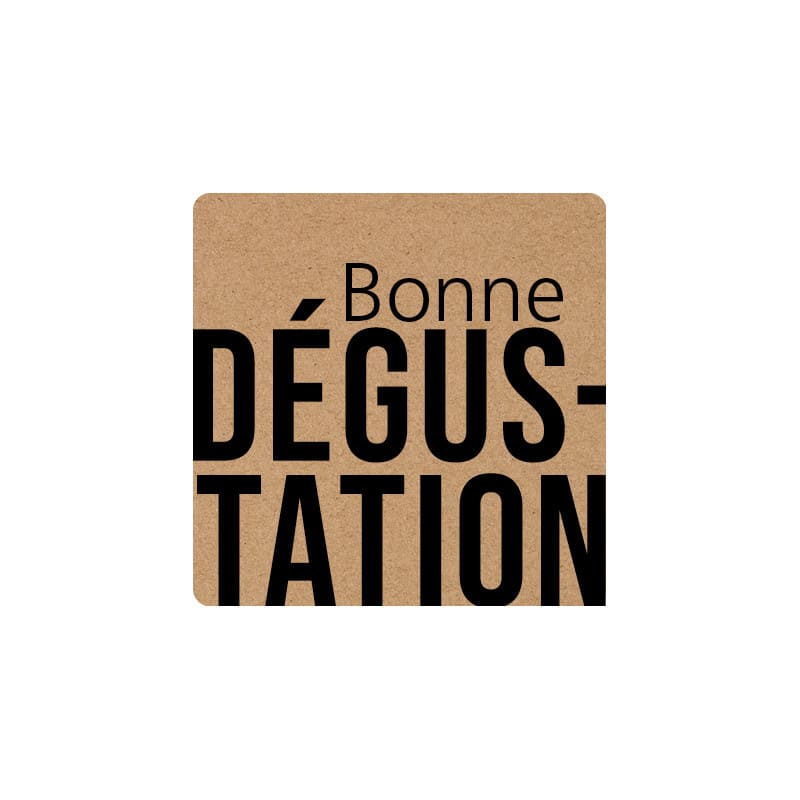Rouleau de 500 étiquettes adhésives "bonne dégustation" - Miam - Emballage - Grossiste Rouleau de 500 étiquettes adhésives "bonne dégustation" - Miam - Emballage - Grossiste