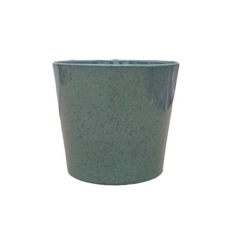 Cache-pot vert glace plusieurs tailles contenant grossiste
