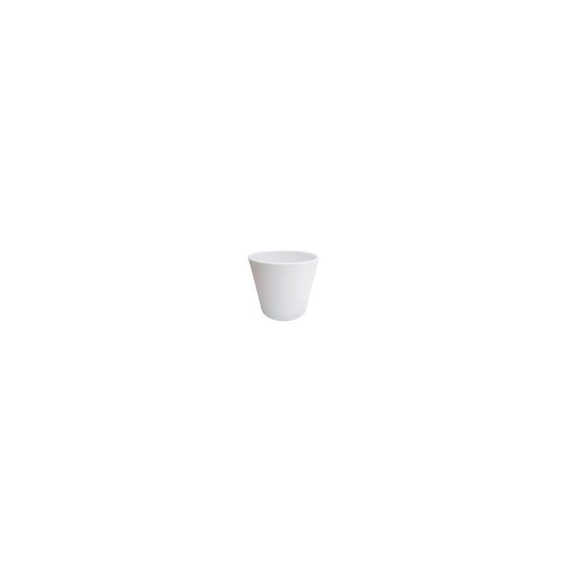Cache-pot blanc contenant grossiste fleuriste