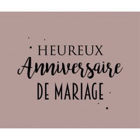 Paquet de 12 cartes "anniversaire mariage" Jelga - Emballage - Carterie - Grossiste