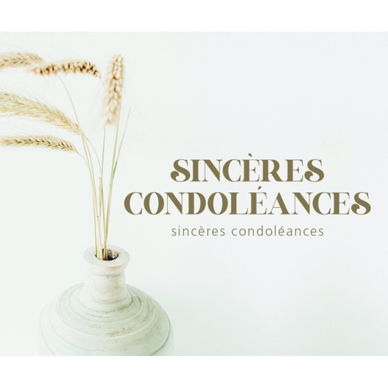 Paquet de 12 cartes doubles "sincère condoléances" - Vilani - Emballage - Carterie - Grossiste Paquet de 12 cartes doubles "sincère condoléances" - Vilani - Emballage - Carterie - Grossiste
