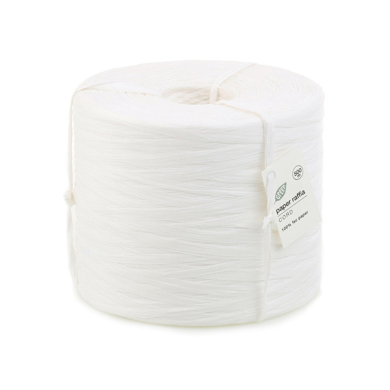 Raphia en papier 500M/5mm plusieurs couleurs - Miller
