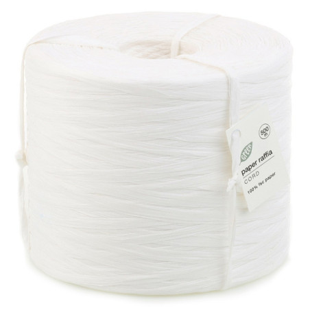 Raphia en papier 500M/5mm plusieurs couleurs - Miller