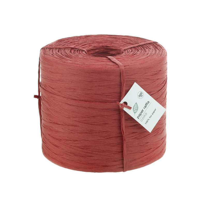 Raphia en papier 500M/5mm plusieurs couleurs - Miller