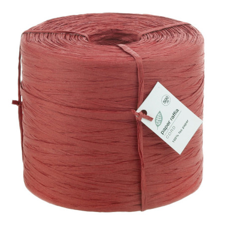 Raphia en papier 500M/5mm plusieurs couleurs - Miller