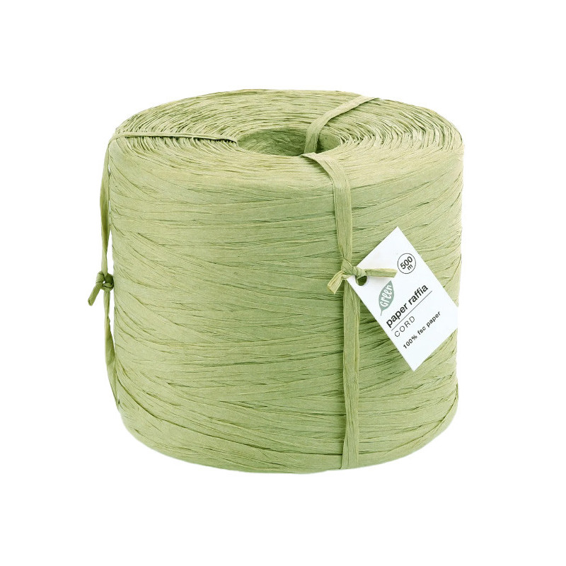 Raphia en papier 500M/5mm plusieurs couleurs - Miller