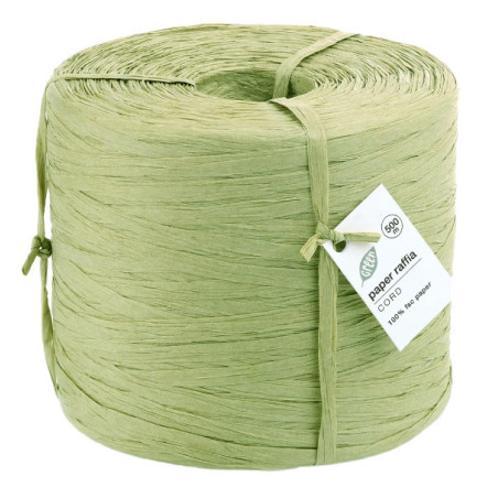 Raphia en papier 500M/5mm plusieurs couleurs - Miller