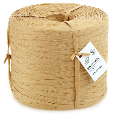 Raphia en papier 500M/5mm plusieurs couleurs - Miller