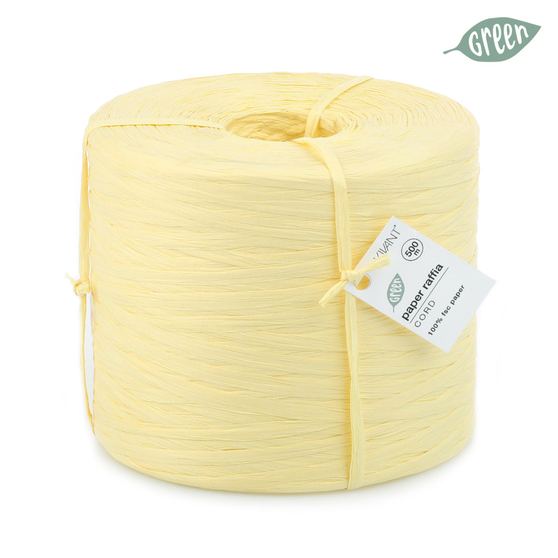 Raphia en papier 500M/5mm plusieurs couleurs - Miller