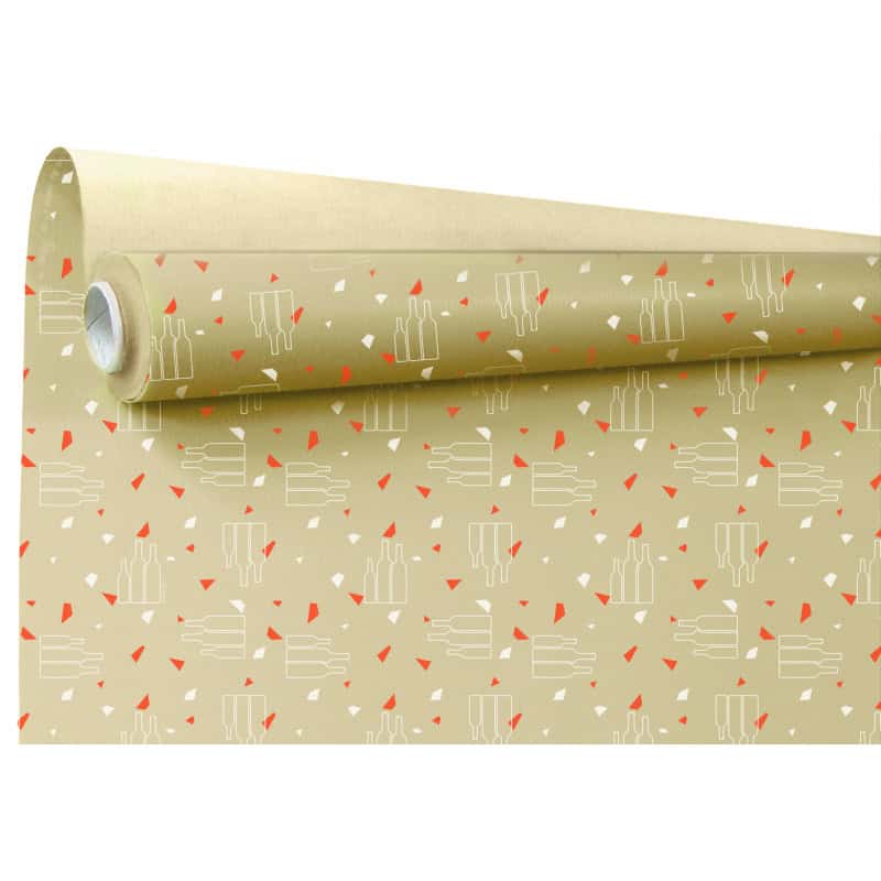 Rouleau de papier cadeau 0.70x50M - Apogée - Emballage - Grossiste Rouleau de papier cadeau 0.70x50M - Apogée - Emballage - Grossiste