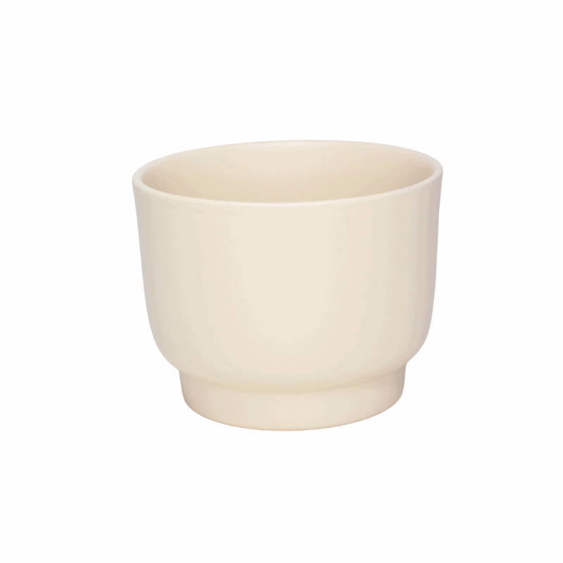 Cache-pot crème plusieurs tailles contenant grossiste fleuriste Cache-pot crème plusieurs tailles contenant grossiste fleuriste