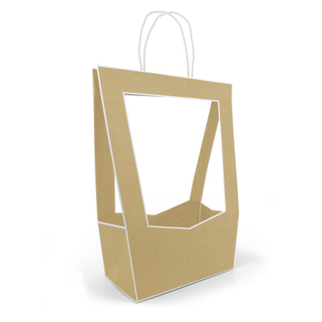 Sac porte plantes - Grossiste pour fleuriste et jardinerie - Transport de plantes - Emballage