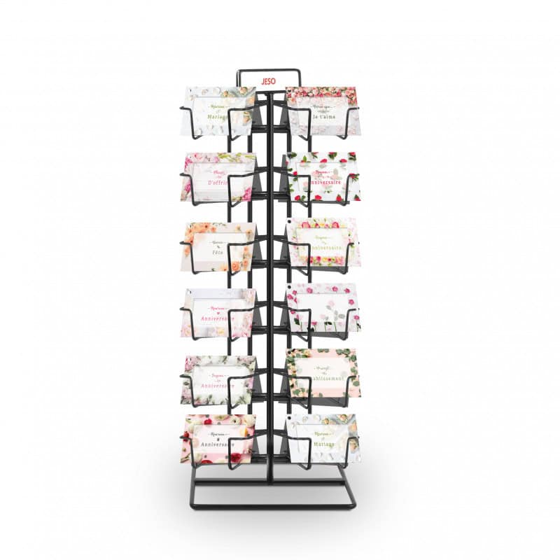 Présentoir de 240 cartes + enveloppes - Baldone - Carterie - Grossiste