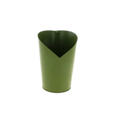 Cache pot zinc - Contenant zinc - Grossiste fleuriste - Fournisseur fleuriste