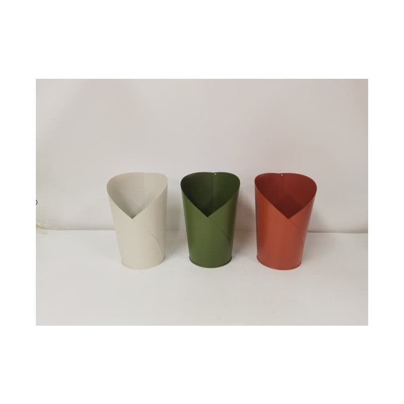 Cache pot zinc - Contenant zinc - Grossiste fleuriste - Fournisseur fleuriste