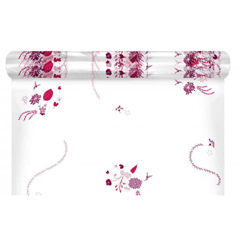 Rouleau de polypro 40µ - Nectar Burgundy - Emballage - Grossiste