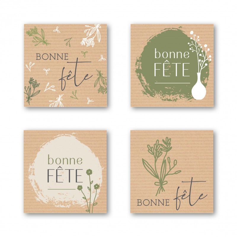 Rouleau de 500 étiquettes adhésives "bonne fête" - Akniste - Emballage - Grossiste Rouleau de 500 étiquettes adhésives "bonne fête" - Akniste - Emballage - Grossiste