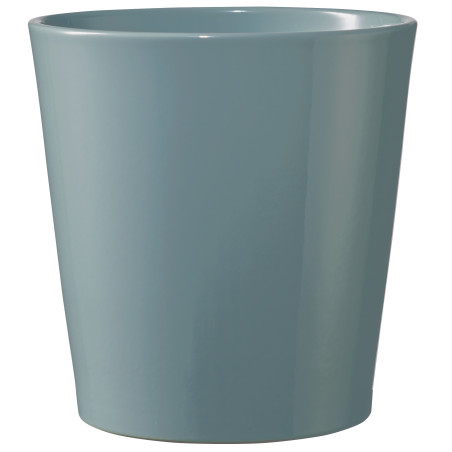 Cache-pot D. 13cm x H. 13cm 2 couleurs - Dallas - Contenants - Grossiste