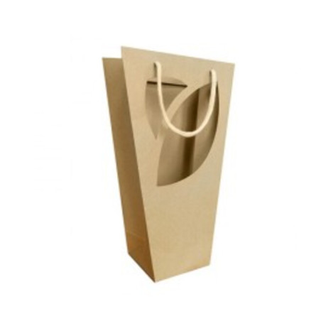 10 sacs kraft naturel emballage grossiste fleuriste