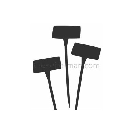 Paquet de 6 étiquettes inclinées 15x9cm H. 50cm - Grabi - Fournitures - Grossiste