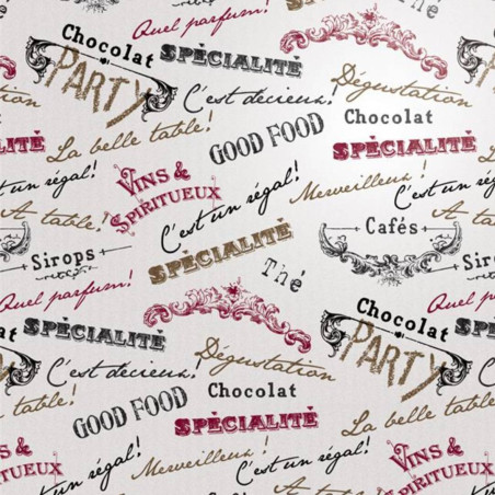 Rouleau de papier cadeau "spécialité" - Delicatessen - Emballage - Grossiste