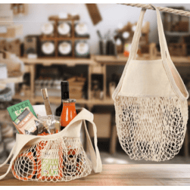 Sac filet blanc 32x28cm - Joen - Transport - Grossiste