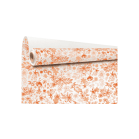 Rouleau de kraft blanc terracotta - Gaia - Emballage - Grossiste