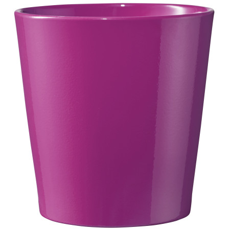 Cache-pot D. 13cm x H. 13cm 2 couleurs - Dallas - Contenants - Grossiste