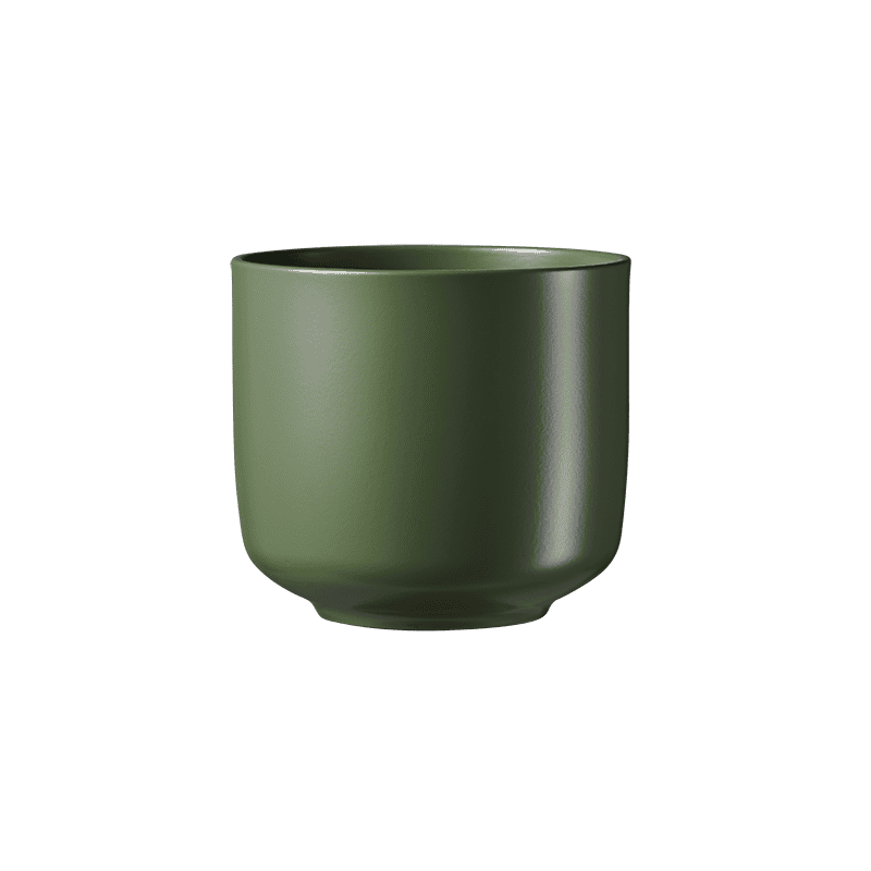 Cache-pot vert mousse 2 tailles - Bari - Contenants - Grossiste Cache-pot vert mousse 2 tailles - Bari - Contenants - Grossiste
