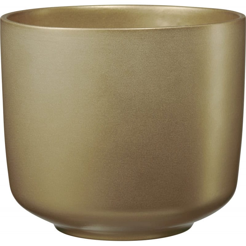 Cache-pot pearl or 2 tailles - Bari - Contenants - Grossiste Cache-pot pearl or 2 tailles - Bari - Contenants - Grossiste