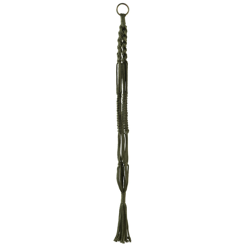Macrame tissu H. 90cm vannerie grossiste décoration fleuriste
