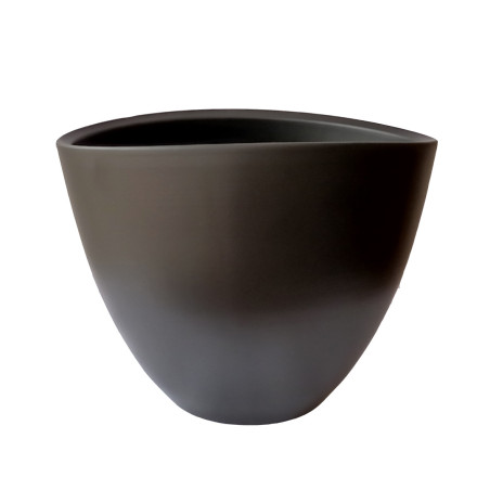 Cache-pot double orchidées 24x19 H. 17cm 2 couleurs - Rolier - Contenants - Grossiste