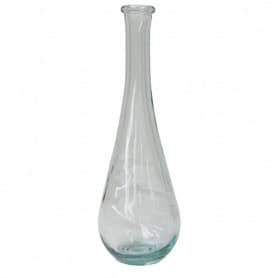 Bouteille en verre D. 6 x H. 18cm - Teardrop - Verrerie - Grossiste