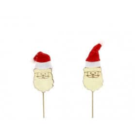 Paquet de 12 pics "père Noël" - Surb - Accessoires - Grossiste