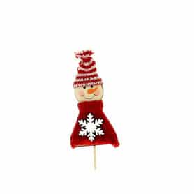 Paquet de 12 pics "bonhomme de neige" - Jol - Accessoires - Grossiste
