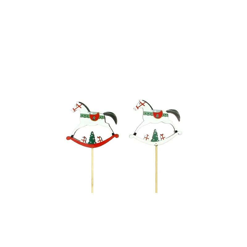 Paquet de 12 pics "cheval" (assortiment 2 couleurs) - Bascul - Accessoires - Grossiste Paquet de 12 pics "cheval" (assortiment 2 couleurs) - Bascul - Accessoires - Grossiste